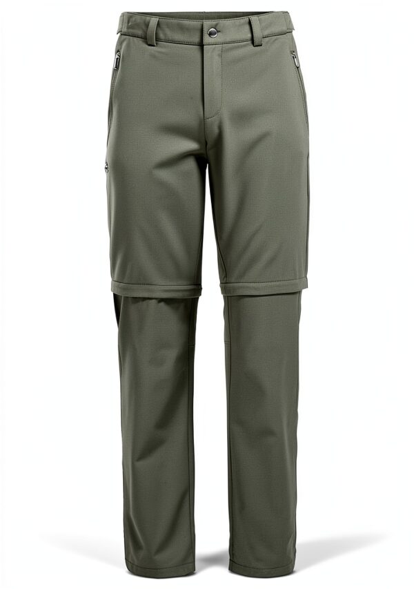VAUDE Men's Farley Stretch T-Zip Pants III, Bequeme Herren Trekkinghose mit Zip-Off-Funktion, schnell zur Bermuda abzippar, strapazierfähig, schnelltrocknend & elastisch, umweltfreundlich hergestellt-0