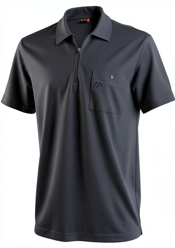 Maier Sports Herren Poloshirt Arwin 2.0 Piqué mit Brusttasche-0