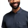 Maier Sports Herren Poloshirt Arwin 2.0 Piqué mit Brusttasche-2