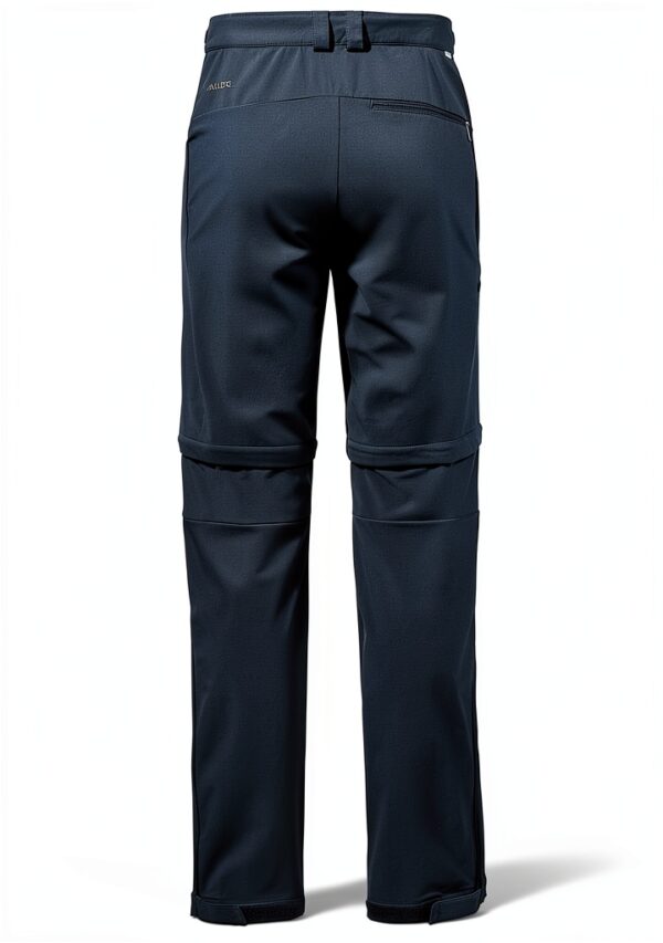 VAUDE Men's Farley Stretch T-Zip Pants III, Bequeme Herren Trekkinghose mit Zip-Off-Funktion, schnell zur Bermuda abzippar, strapazierfähig, schnelltrocknend & elastisch, umweltfreundlich hergestellt-1