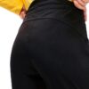 Maier Sports Marie, Enganliegende Damen Skihose, Wasserabweisende Softshell Schneehose, Stretchmaterial und verstellbarer Bund, PFC-frei, stormprotec-Technologie, Schwarz, Gr. 34 (W26/L31)-4