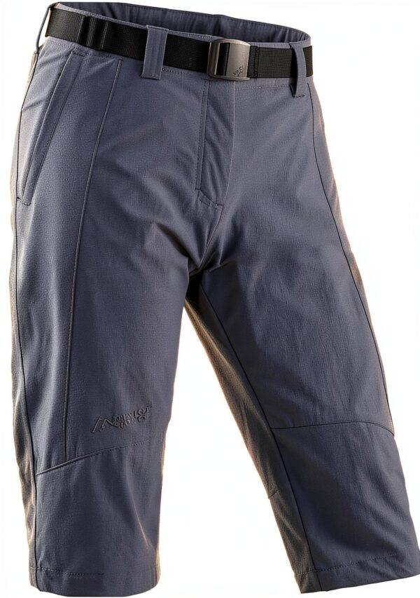 Maier Sports Damen Kluane Capri Hose Graphite elastisch-0