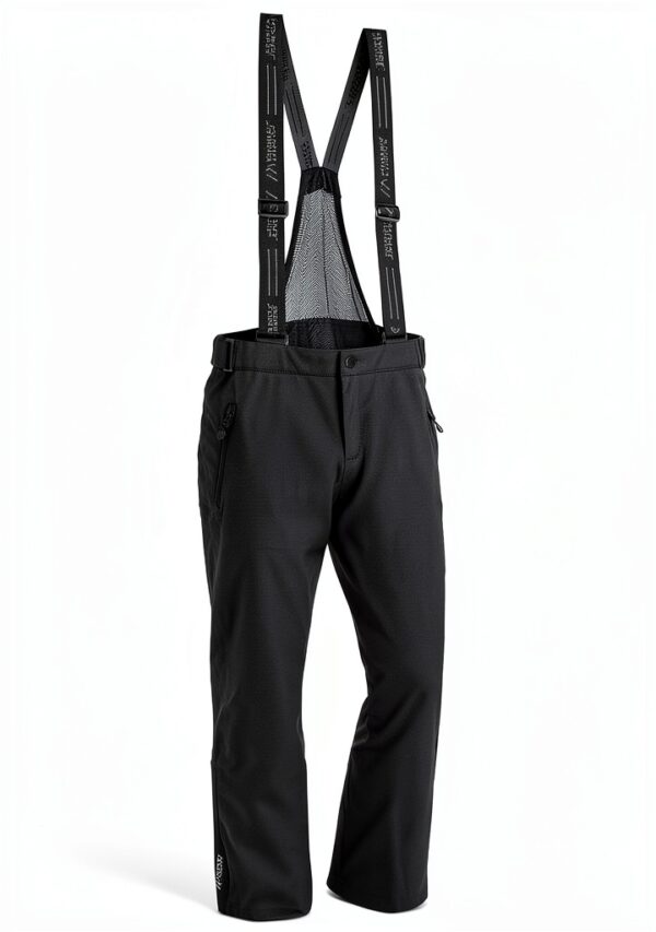 Maier Sports Anton Light Herren Skihose wasserdicht Stretch Schwarz-0