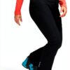 Maier Sports Marie, Enganliegende Damen Skihose, Wasserabweisende Softshell Schneehose, Stretchmaterial und verstellbarer Bund, PFC-frei, stormprotec-Technologie, Schwarz, Gr. 48 (W40/L32)-1